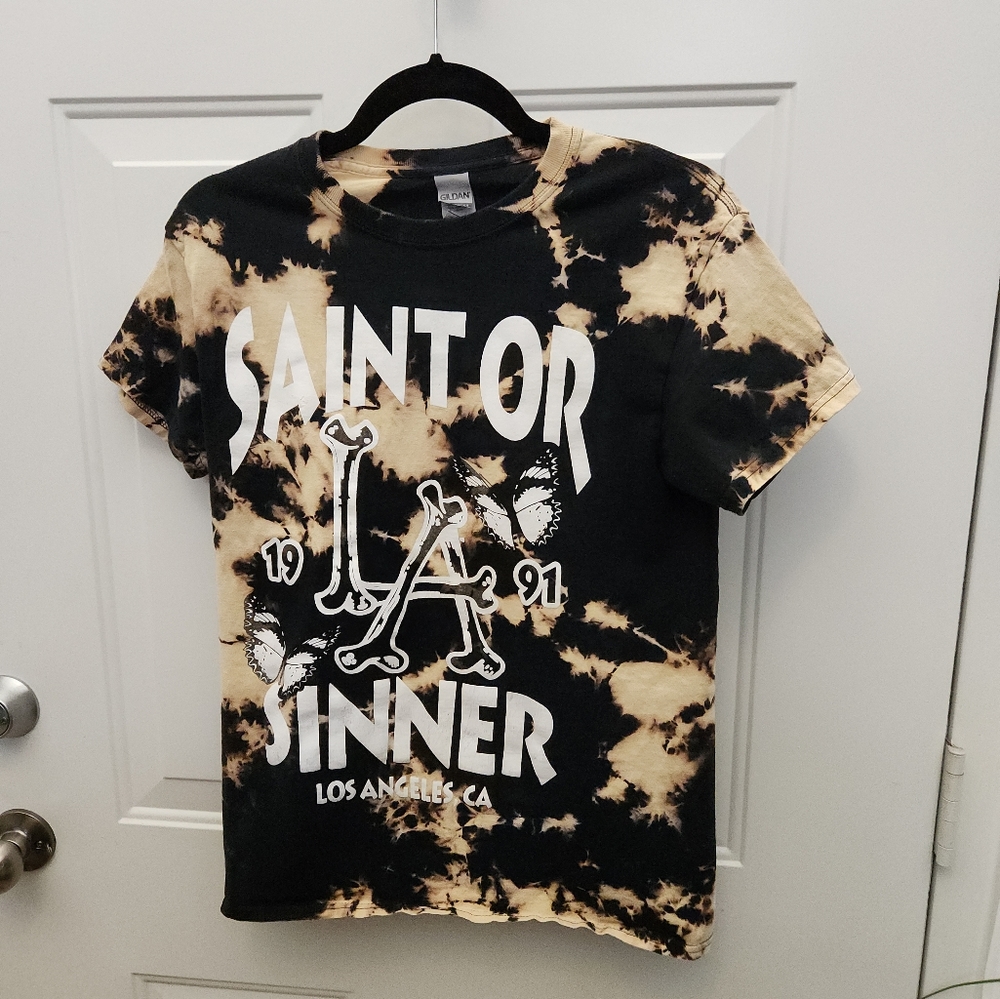 1991 Saint or Sinner T-Shirt Los Angeles CA‎  Size Small